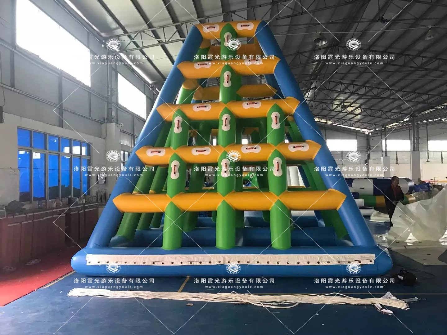 漳州充气水上金字塔